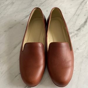 Nisolo Everyday Slipons size 10 Brown Like new.